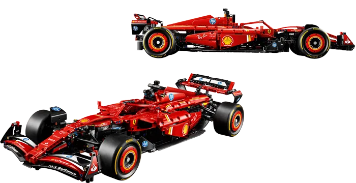Ferrari SF-24em ritmo de corrida